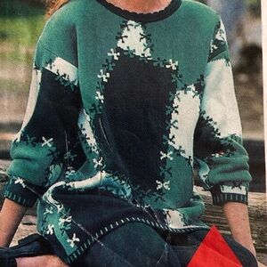 1980s Vintage Forenza Warm Sweater/Ugly Christmas Sweater Size Medium